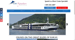 Desktop Screenshot of cmvrivercruises.com